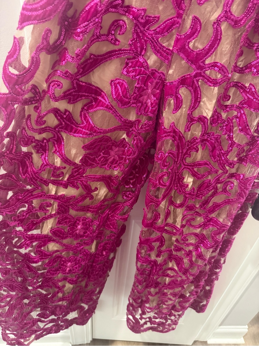 Free People Fuchsia Lucille Jumpsuit - Picture 6 of 7